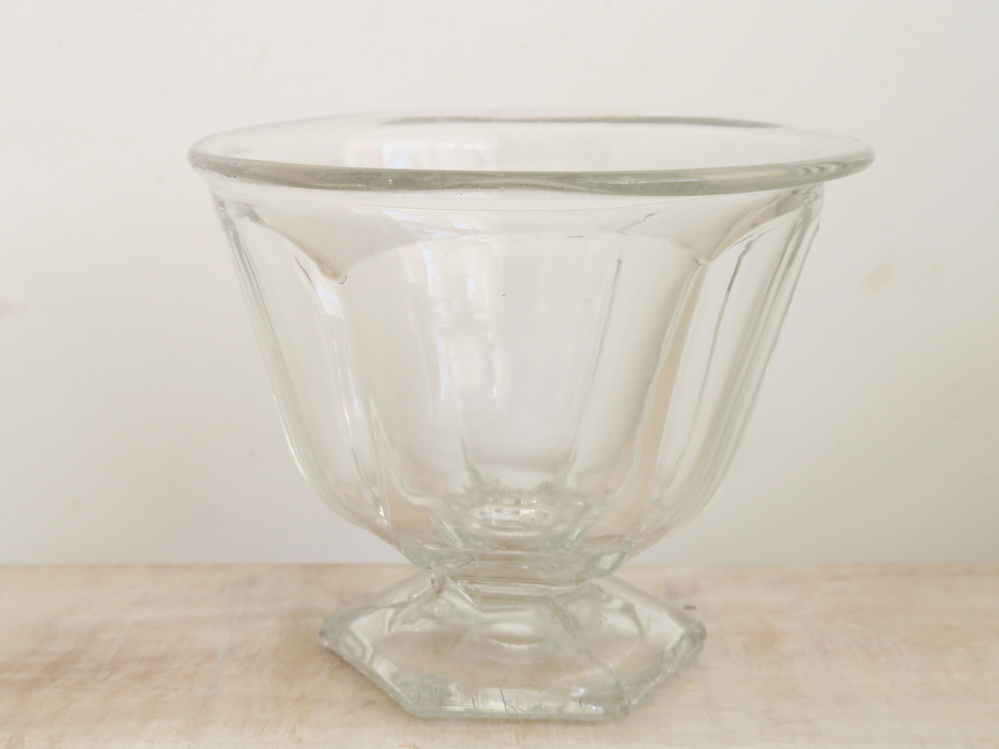 フランス アンティーク ジャムポット 足つき