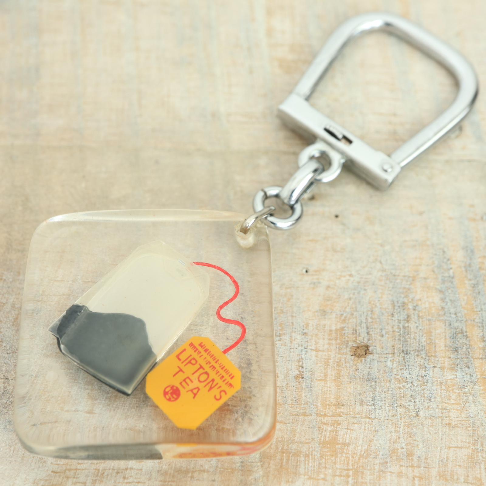 ブルボンキーホルダー 紅茶のリプトン ティーバッグ THE LIPTON