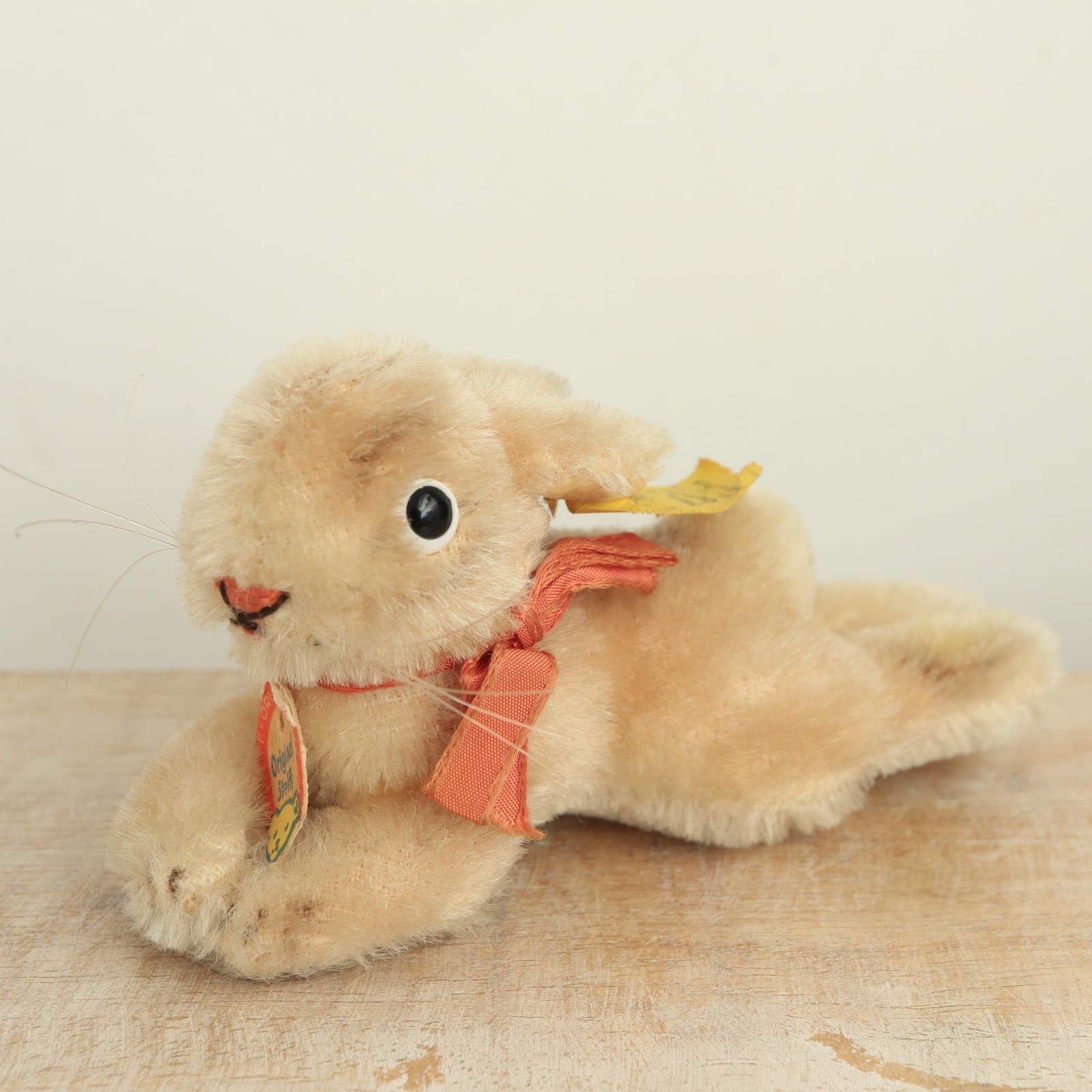 【レア】シュタイフ　steiff うさぎ　ヴィンテージ　アンティーク ヴィンテージシュタイフ | うさぎのスナッフィー（Snuffy Rabbit