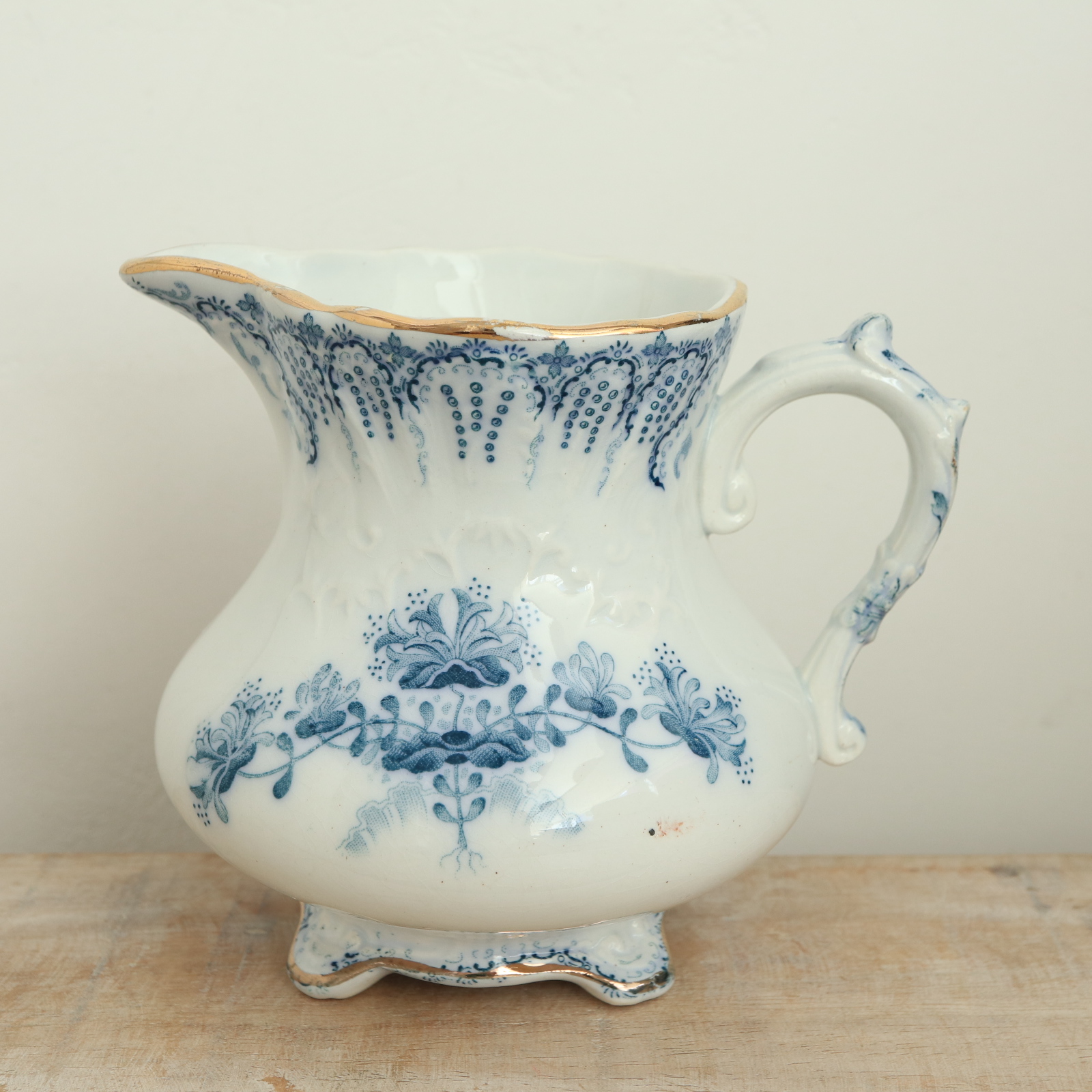 アンティーク クレミエ レジャンス クリーマー REGENCE フランス サンタマン製 SAINT AMAND HAMAGE NORD