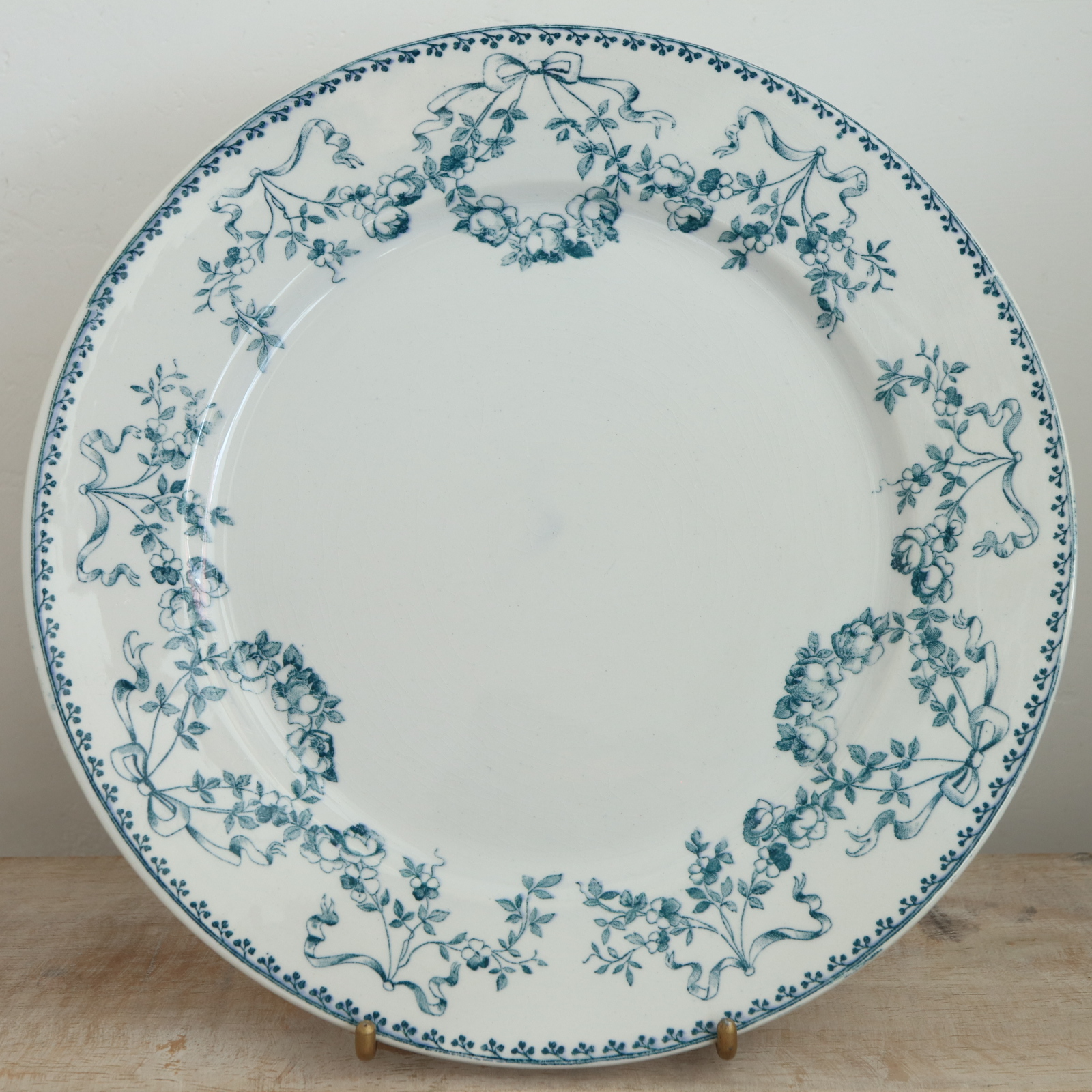 アンティークプレート モーツァルト 皿 MOZART フランス サルグミンヌ製 U&C SARREGUEMINES