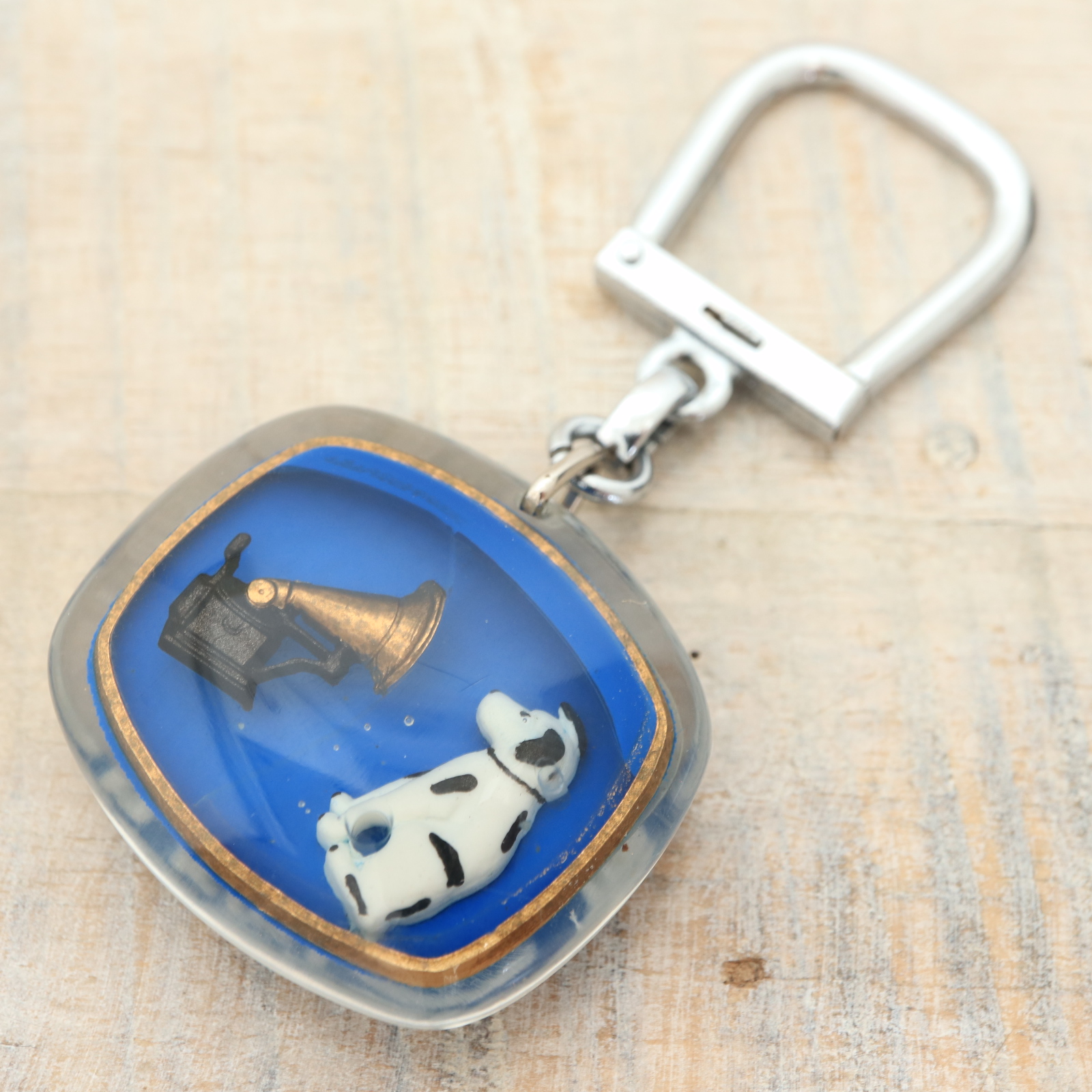 ブルボンキーホルダー ニッパー 犬 PATHE MARCONI