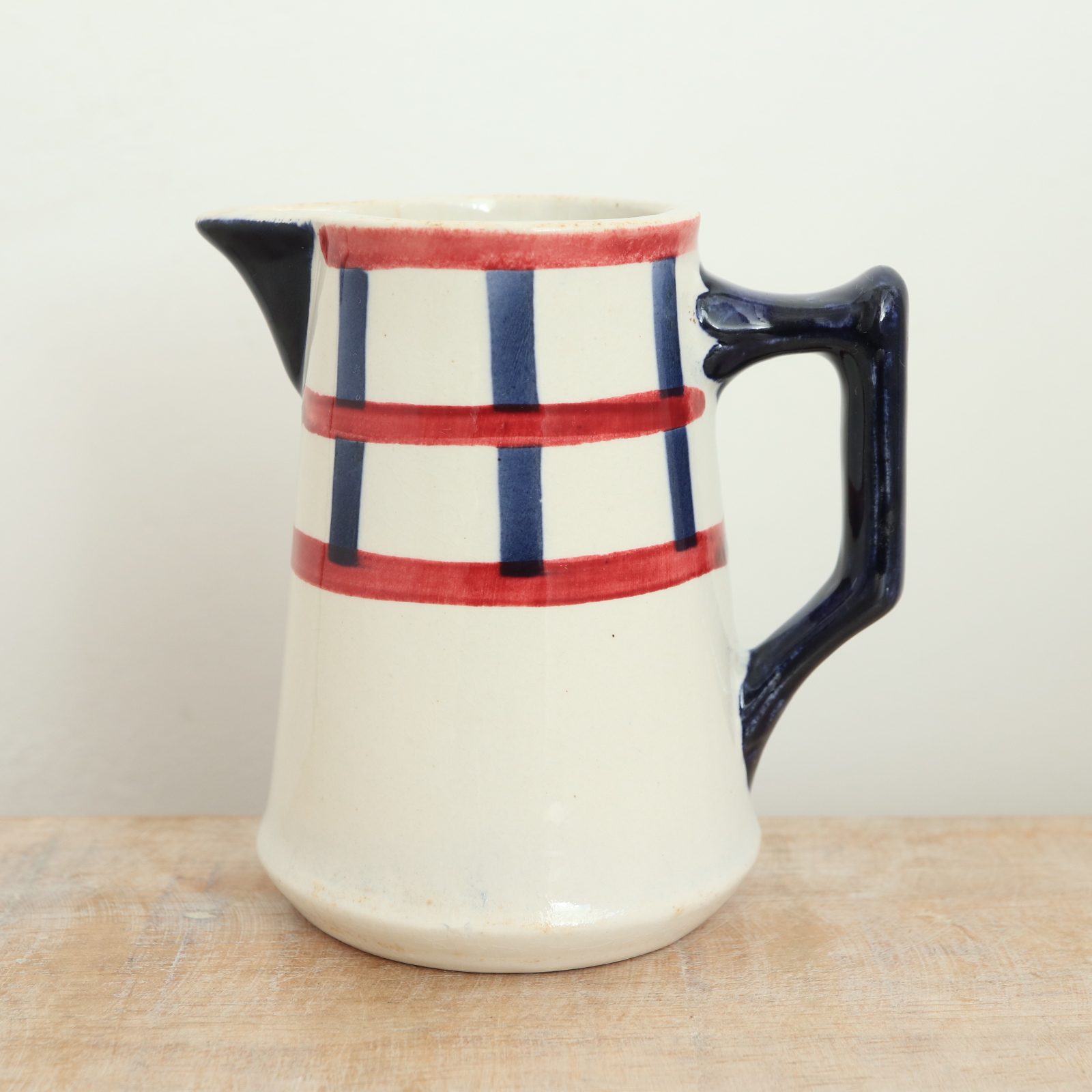 アンティーク クレミエ バスク ベアルヌ クリーマー BEARN フランス クレイユモントロー製 Creil Montereau