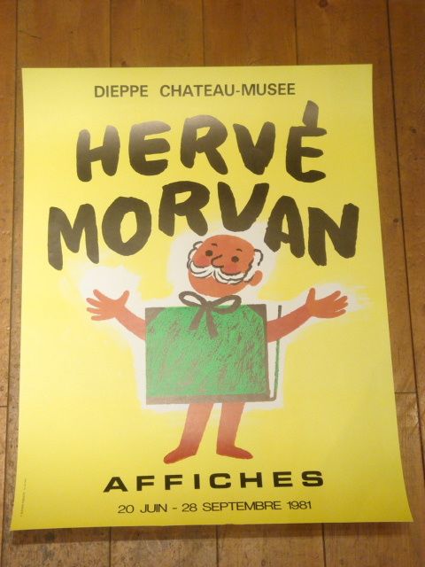 エルベ・モルバン HERVE MORVAN AFFICHES
