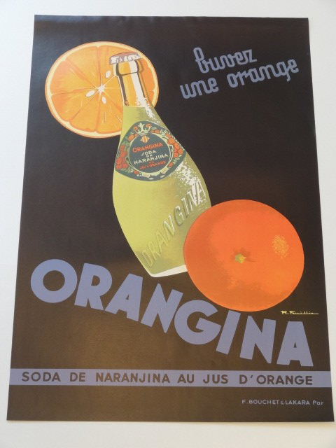ORANGINA オランジーナ オリジナルポスター