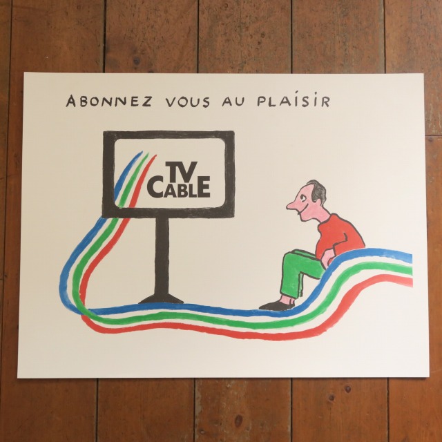 サヴィニャック SNCF ビンテージポスター Raymond Savignac Poster / SNCF 1974 - MID-Century MODERN