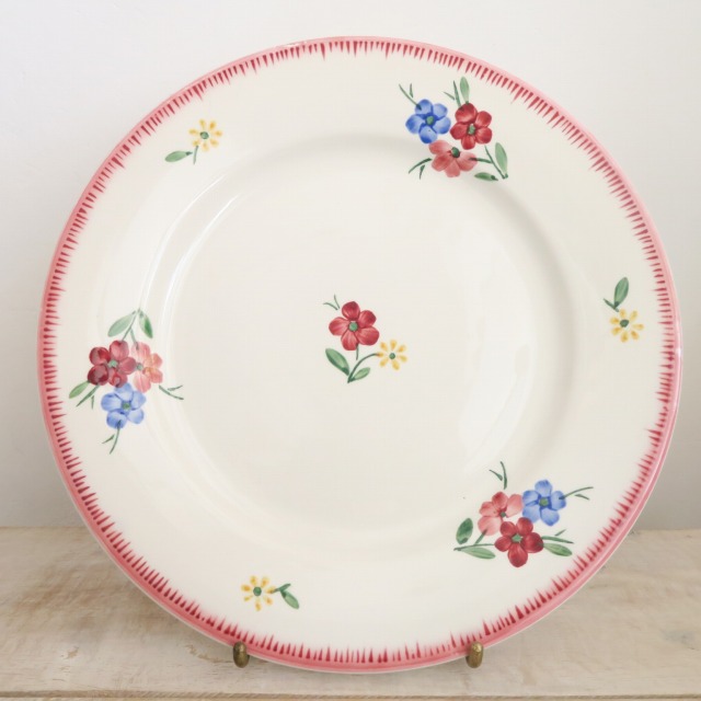 アンティーク皿 FLEURETTES DIGOIN & SARREGUEMINES製