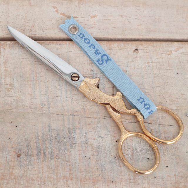 サジュー ドレスメーカーシザー 野ウサギ ゴールド ノジャン製 Sajou