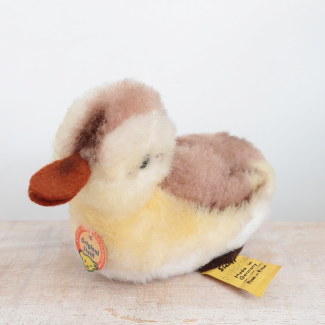 アンティーク シュタイフ 子ガモ Steiff Duckling 10cm