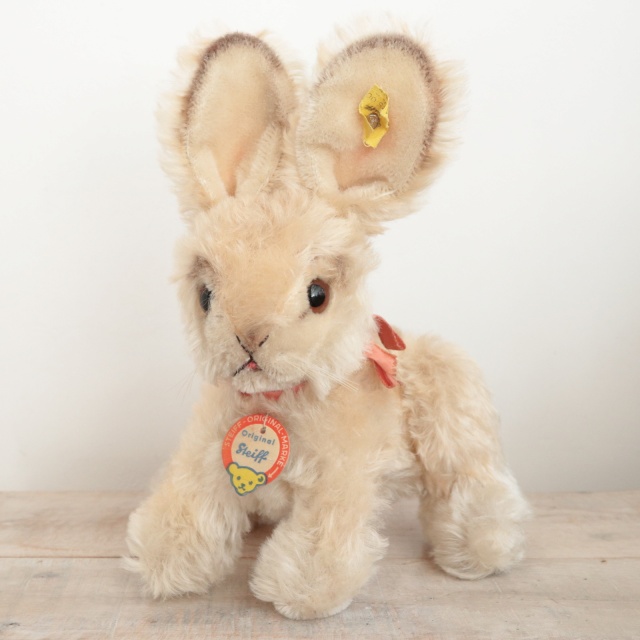 アンティーク シュタイフ ウサギ チェンジャブルラビット Steiff Changeable Rabbit 25cm