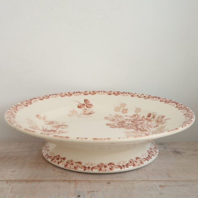 アンティーク コンポティエ LUCIE フランス ショワジールロワ製 CHOISY LE ROI