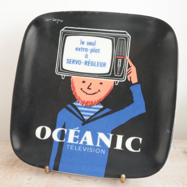 サヴィニャック OCEANIC TELEVISION ビンテージ マネートレー