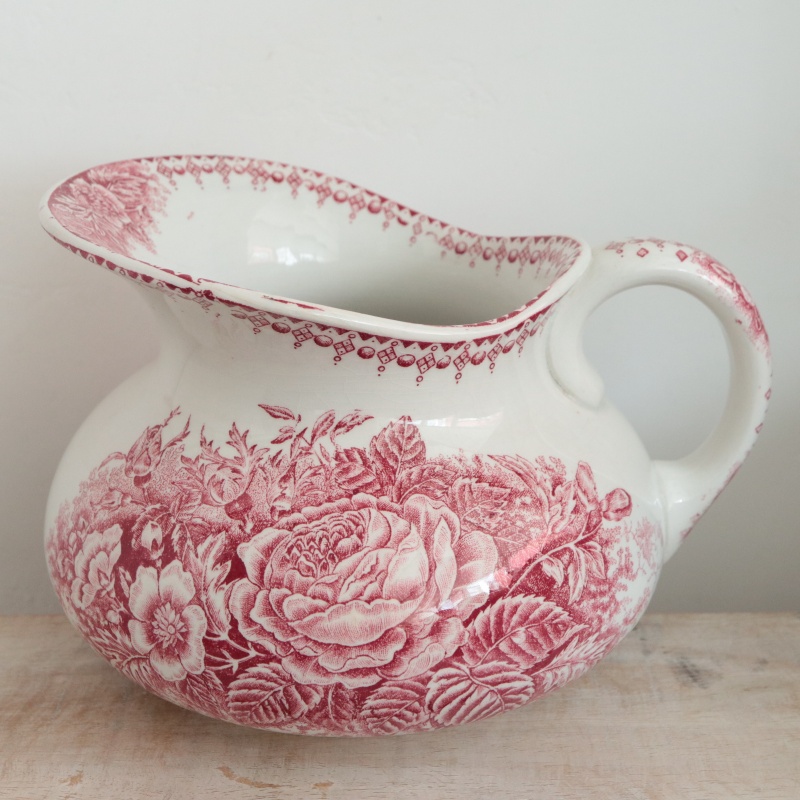 アンティーク ピシェ JARDINIERE フランス ロンウィー製 LONGWY