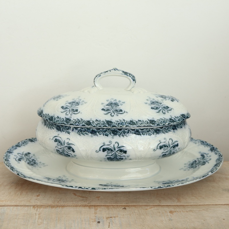 アンティーク ソーシエール NEVA フランス サンタマン製 SAINT AMAND HAMAGE