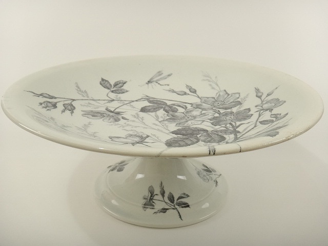 アンティークコンポティエ EGLANTINES Creil et Montereau製