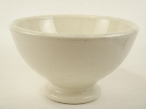 アンティーク カフェオレボウル 白 GIEN製