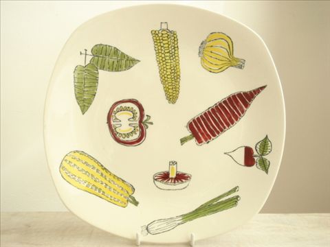 ミッドウィンター サラダウェア プレート