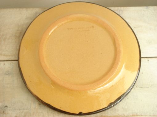 スフレンハイム焼き 花柄 デザートプレート