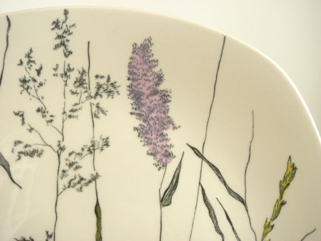 ミッドウィンター MIDWINTER Whispering Grass ディナー皿