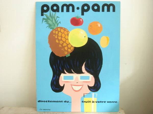 フィクス・マソー Pam Pam 原画 Fix Masseau