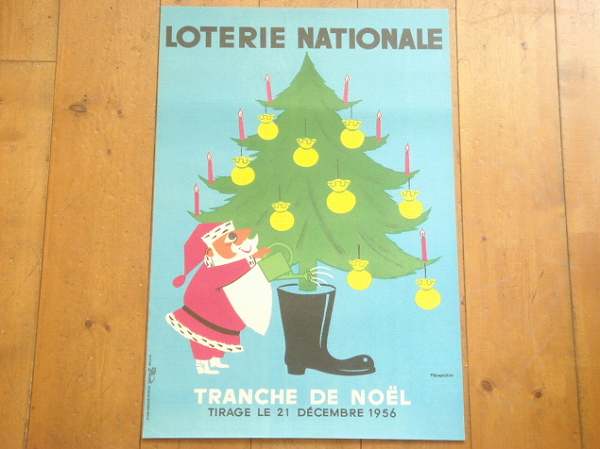 フィックス・マッソ ビンテージポスター LOTERIE NATIONALE