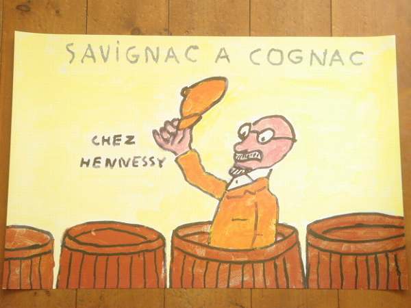 サヴィニャックポスター SAVIGNAC A COGNAC