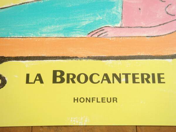 サヴィニャックポスター LA BROCANTERIE