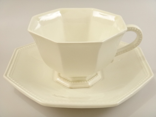 モントロー オクトゴナル ティーカップ＆ソーサー Montereau製