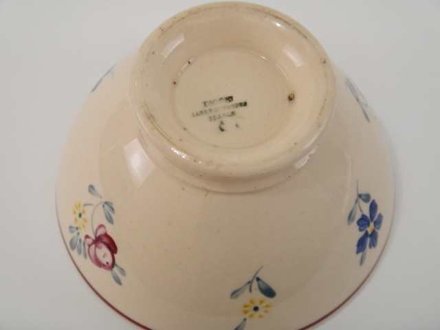 アンティーク カフェオレボウル Digoin Sarreguemines 製