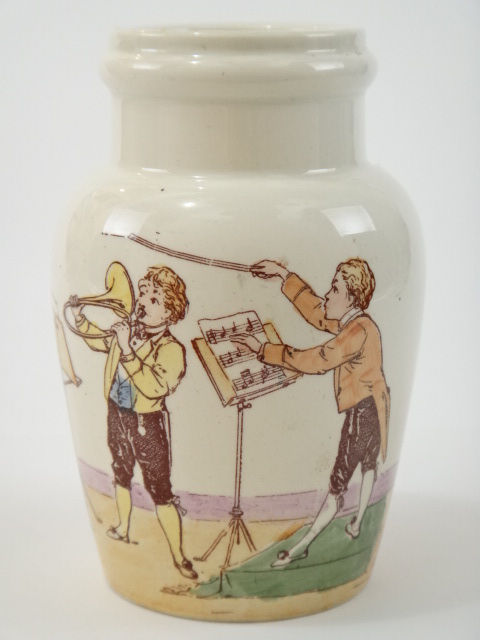 アンティークマスタードポット KG LUNEVILLE製 LA MUSIQUE
