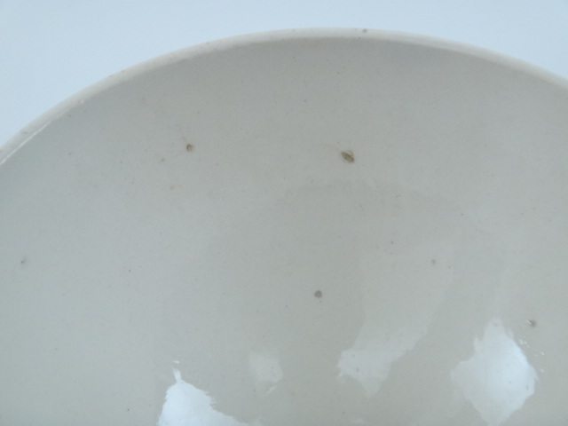 アンティーク カフェオレボウル ピンク スカラップ Digoin製