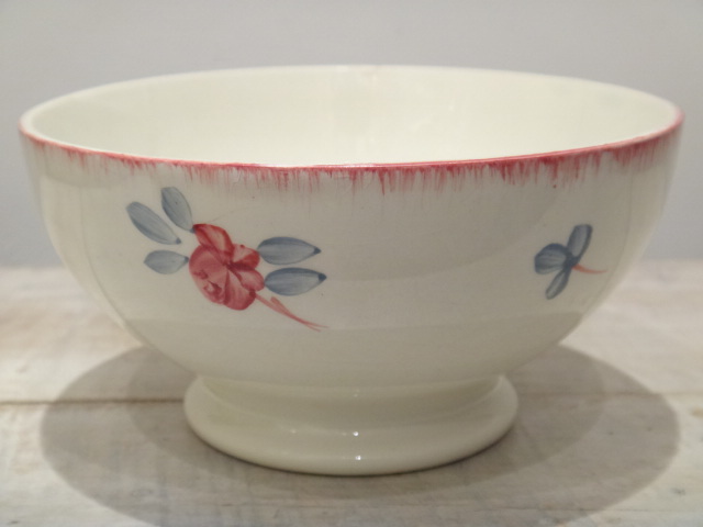 フランス アンティーク カフェオレボウル DANUBE Sarreguemines製