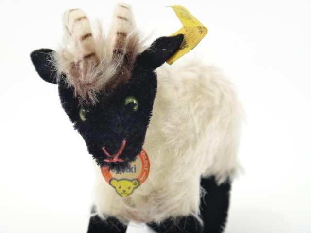 アンティーク シュタイフ 野生の羊 Steiff Snucki 12センチサイズ