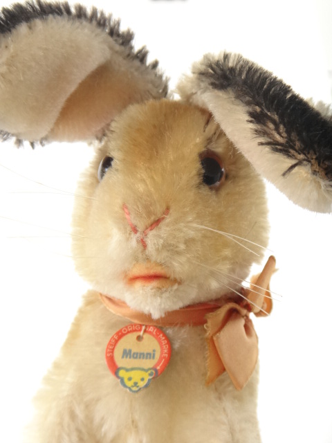 アンティーク シュタイフ ウサギ Steiff Manni 20cmサイズ