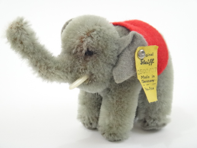 アンティーク シュタイフ ゾウ Steiff Elephant 7cmサイズ
