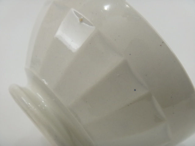 フランス アンティーク カフェオレボウル 白 Sarreguemines & Digoin製