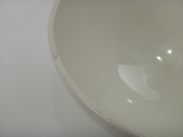 フランス アンティーク カフェオレボウル 白 Sarreguemines & Digoin製