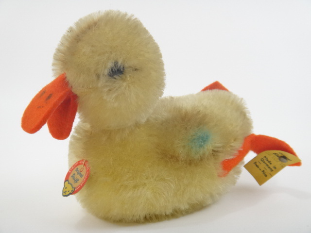 アンティーク シュタイフ アヒル Steiff Spiel 10cmサイズ