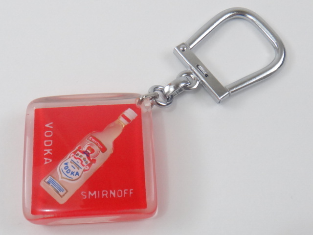 ブルボンキーホルダー ウオッカ スミノフ SMIRNOFF
