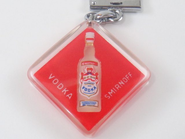 ブルボンキーホルダー ウオッカ スミノフ SMIRNOFF