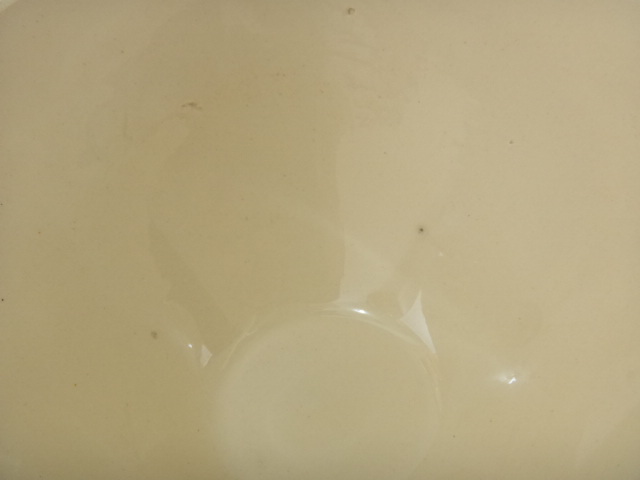 フランス アンティーク カフェオレボウル 手描きの花 Digoin & Sarreguemines製