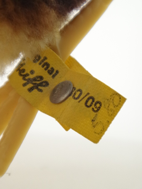 アンティーク シュタイフ フクロウ ポンポン  ミニチュア Steiff