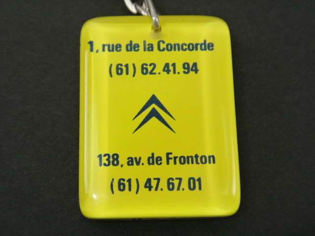 ブルボンキーホルダー シトロエン CITROEN TOULOUSE