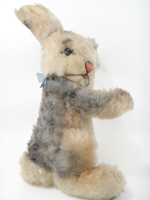 アンティーク シュタイフ ウサギ Steiff Dralon 25cmサイズ