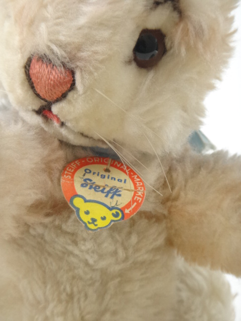 アンティーク シュタイフ ウサギ Steiff Dralon 25cmサイズ