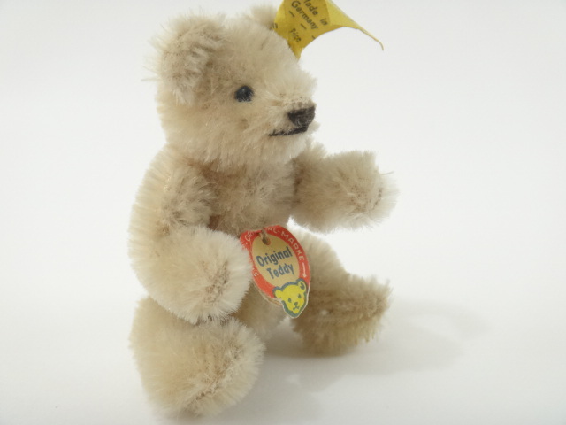 アンティーク シュタイフ テディベア Steiff Original Teddy 11cmサイズ