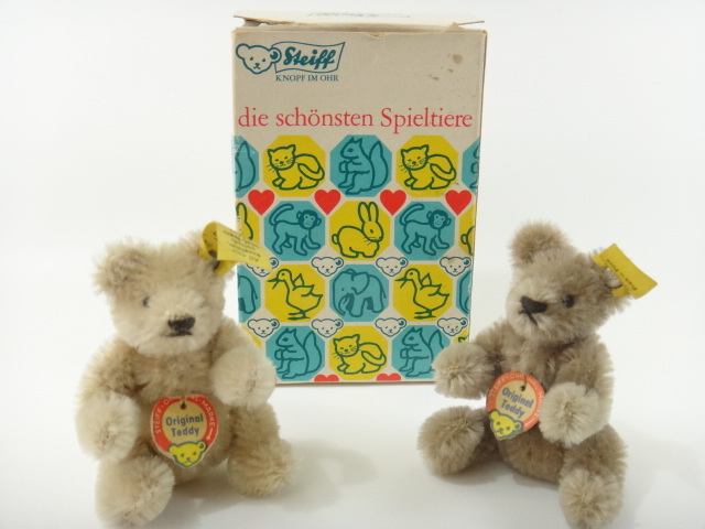 アンティーク シュタイフ テディベア Steiff Original Teddy 11cmサイズ