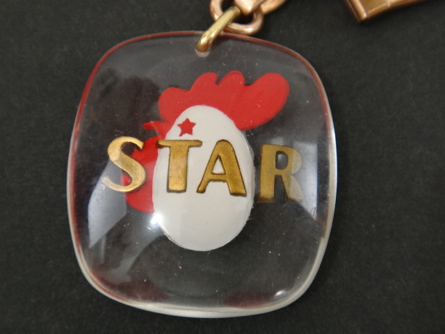 ブルボンキーホルダー STAR