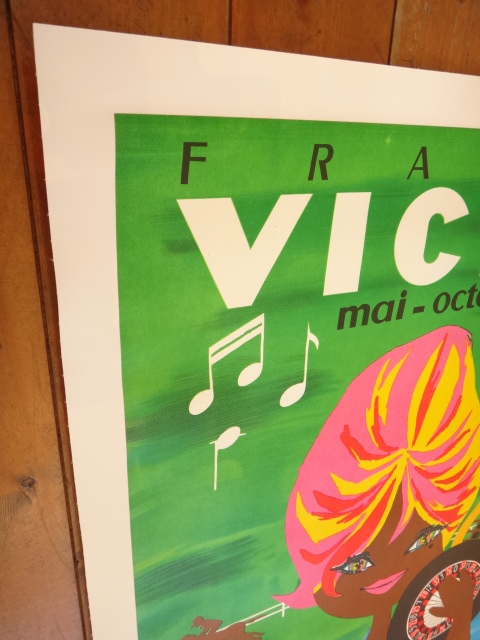 ルフォール・オプノ ヴィンテージポスター VICHY Lefor Openo