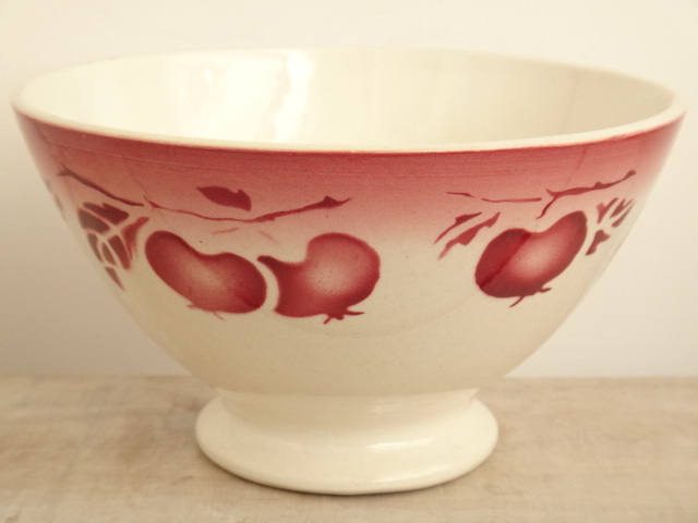 フランスアンティークフルーツボウル